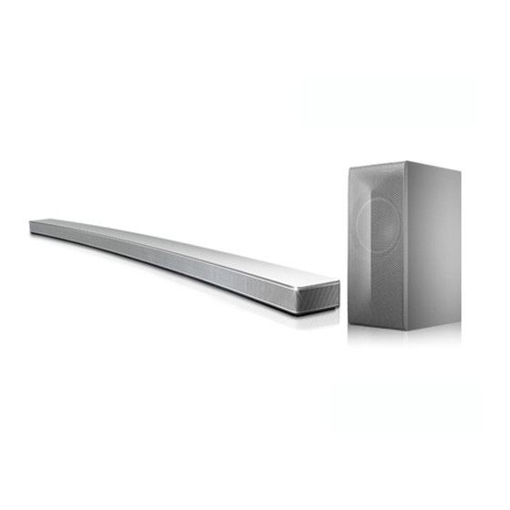 LG Music Flow HS8 Bedienungsanleitung
