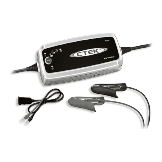 CTEK XS 7000 Bedienungsanweisung Und Leitfaden
