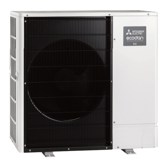 Mitsubishi Electric PUZ-WM AA Serie Installationshandbuch