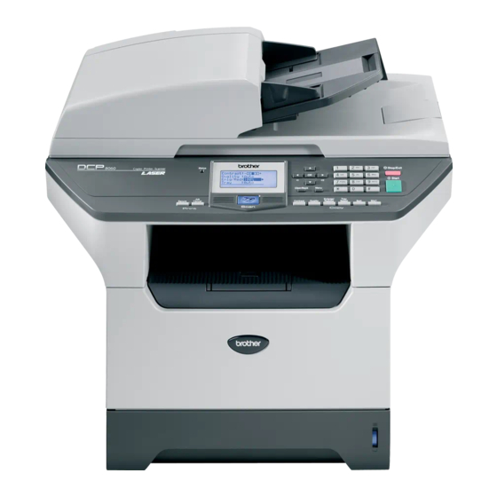 Brother DCP-8060 Benutzerhandbuch