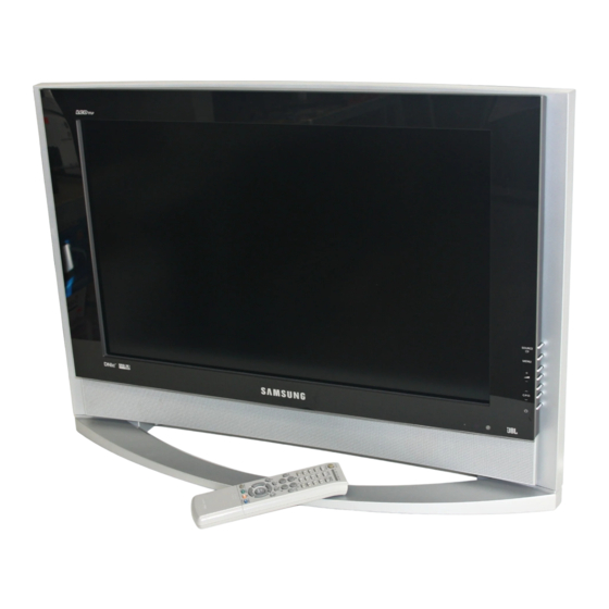 Samsung LW26A33W Bedienungsanleitung