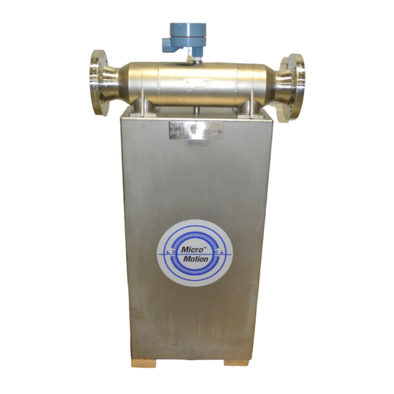 Emerson Micro Motion DT-series Installationsanleitung