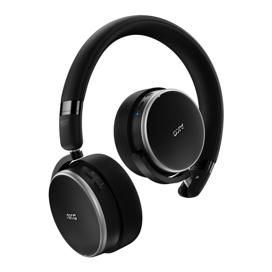 AKG N60NC Wireless Handbuch