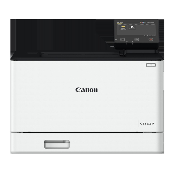 Canon C1333P Installationsanleitung