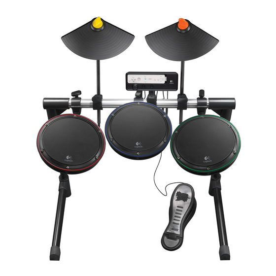 Logitech wireless drum controller Handbuch