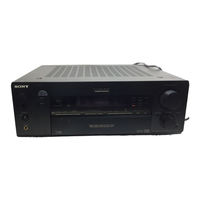 Sony STR-DB940 Bedienungsanleitung