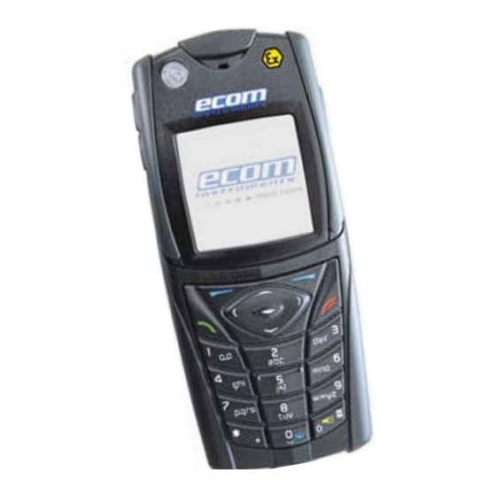 Ecom Ex-GSM 01 EU Bedienungsanleitung