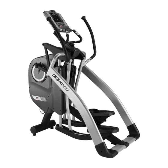 BH FITNESS LK8250 G825 Montage- Und Gebrauchsanleitung