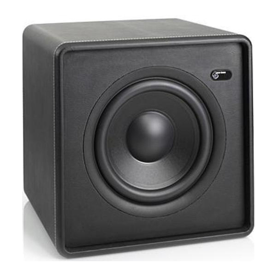 Audio Pro LV-SUB Bedienungsanleitung