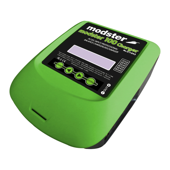 Modster Charger 100 Bedienungsanleitung