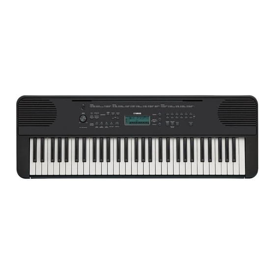 Yamaha PSR-E360 Bedienungsanleitung