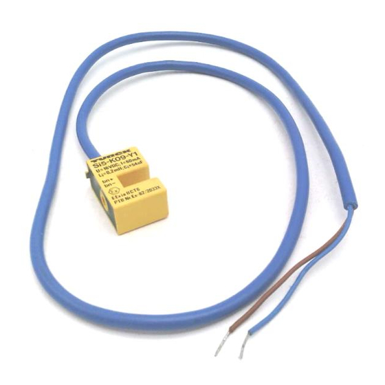 turck SI5-K09-Y1 Betriebsanleitung