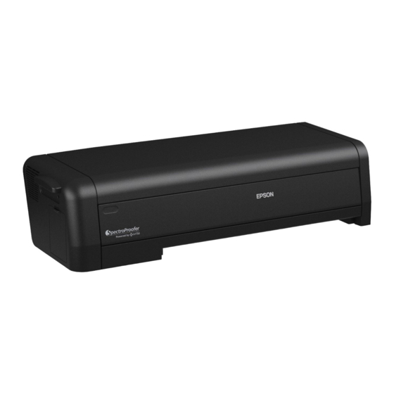Epson SpectroProofer Mounter 17 Benutzerhandbuch