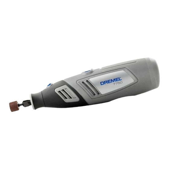 Dremel 7750 Bedienungsanleitung