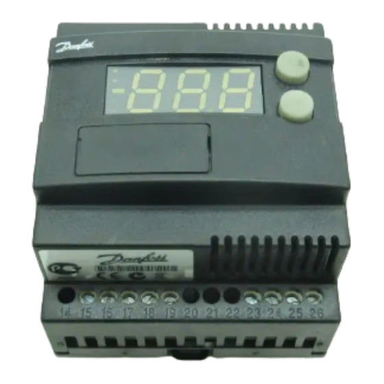 Danfoss EKC 366 Bedienungsanleitung