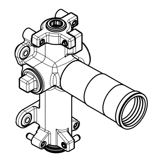 HANSGROHE Axor One 45770180 Gebrauchsanleitung, Montageanleitung