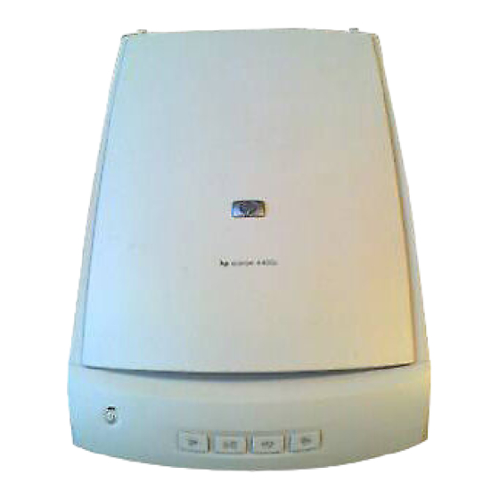 HP scanjet 4400c Serie Installations- Und Unterstützungsanleitung