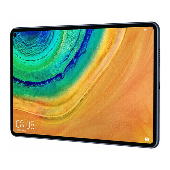 Huawei MatePad Pro MRX-AL09 Schnellstartanleitung