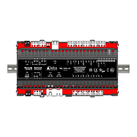 Delta Controls Red5-EDGE-634 Installationsanleitung