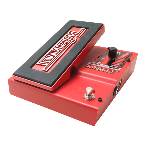 DigiTech Whammy Bedienungshandbuch