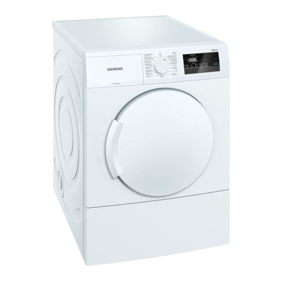 Siemens WT33A200FG Gebrauchs- Und Aufstellanleitung
