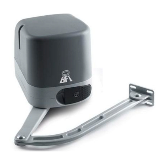 BFT VIRGO Montageanleitung