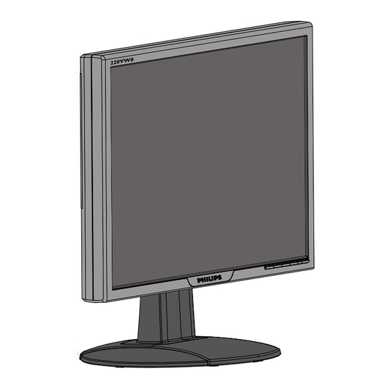 Philips 220VW8 Bedienungsanleitung