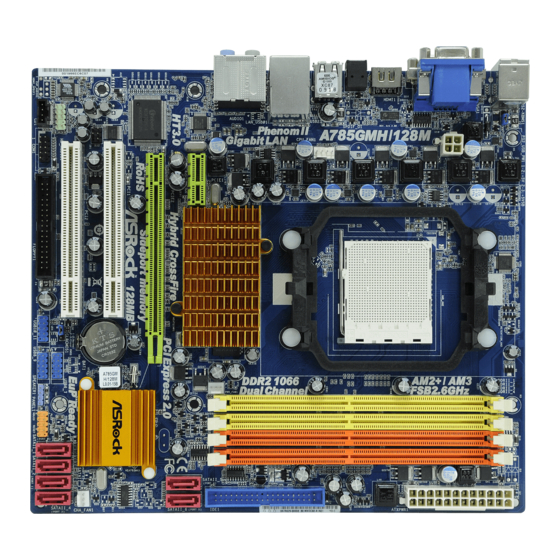 ASROCK A785GMH/128M Bedienungsanleitung