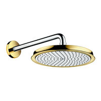 HANSGROHE Raindance Classic 240 1 jet 27400 Serie Gebrauchsanleitung, Montageanleitung