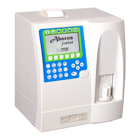 Diatron Abacus junior Bedienungsanleitung