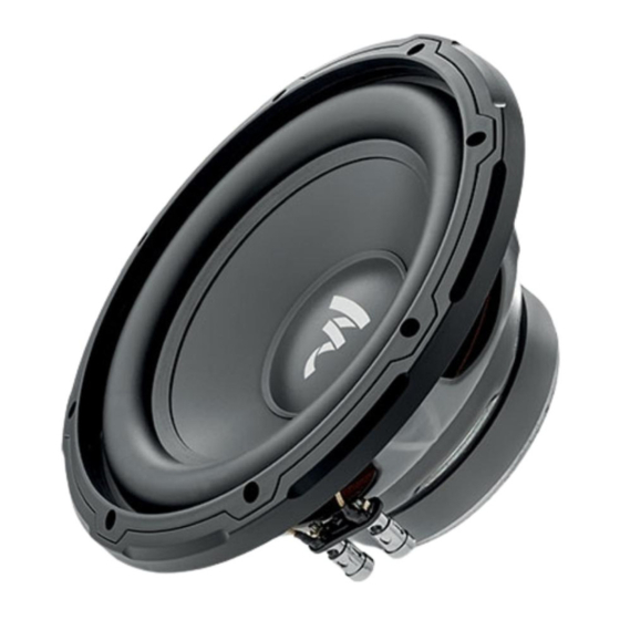 Focal Sub 10 Gebrauchsanleitung