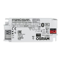 OSRAM OPTOTRONIC OTi QBM 40/220-240/1A0 NFC I Bedienungsanleitung