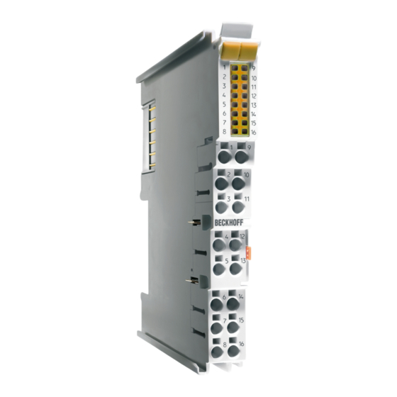 Beckhoff KL2819 Dokumentation