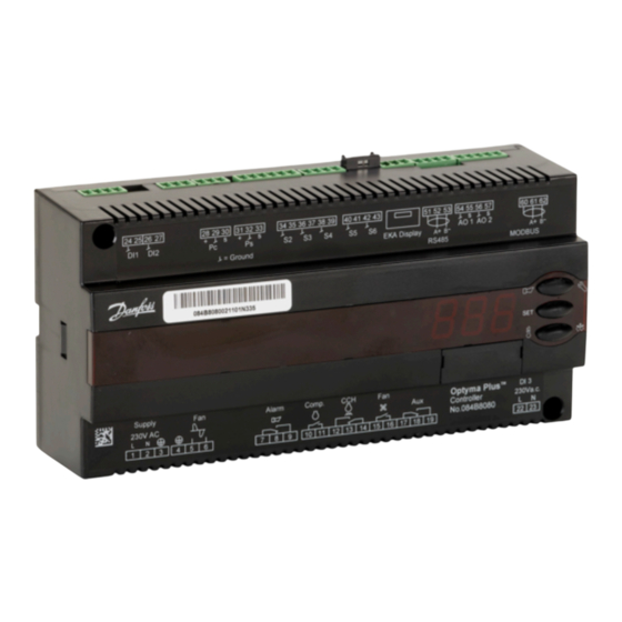 Danfoss Optyma Plus Instruktion