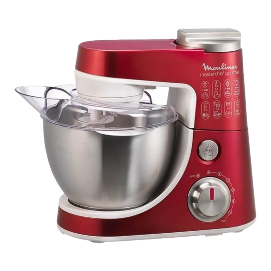 Moulinex masterchef gourmet QA404G Bedienungsanleitung