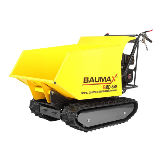 Baumax RMD650 Betriebsanleitung