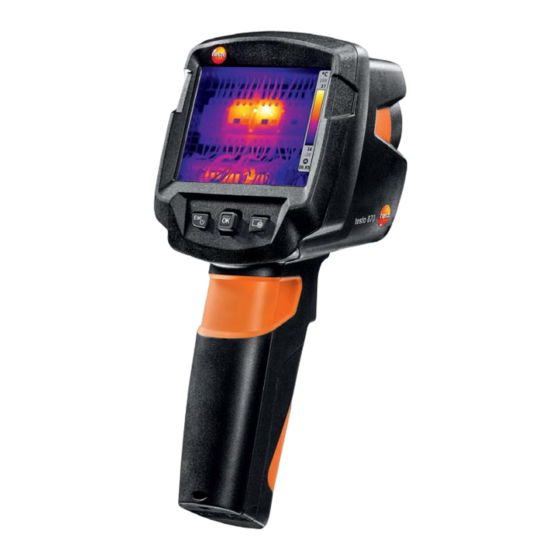 testo 870 Bedienungsanleitung