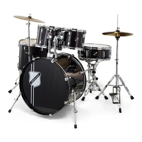 thomann Millenium Focus Drum-Set Aufbauanleitung