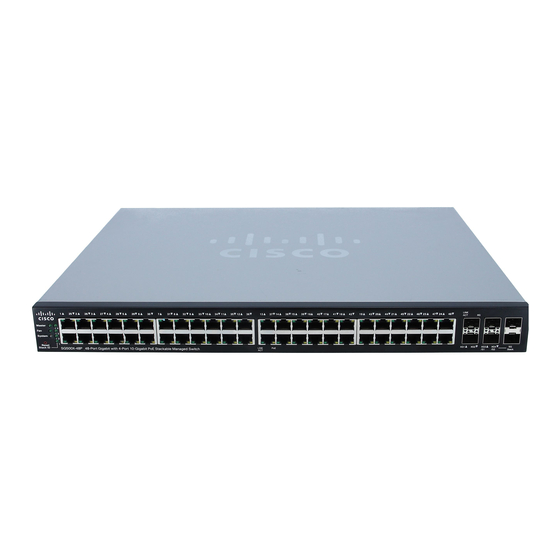 Cisco SG500X Administratorhandbuch