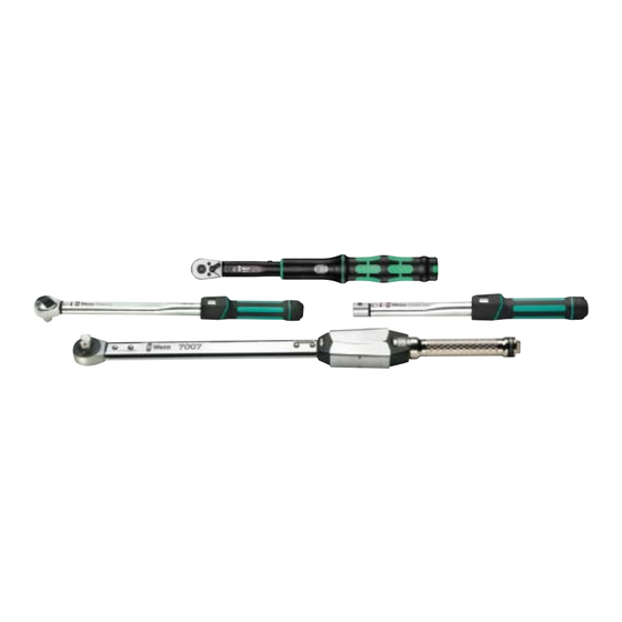 Wera 7000 A Gebrauchsanweisung