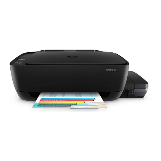 HP DeskJet GT 5820 Bedienungsanleitung