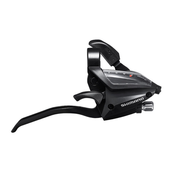 Shimano EZ-FIRE Plus ST-EF500 Händlerhandbuch