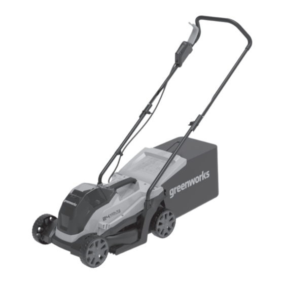 GreenWorks GD24LM33 Bedienungshandbuch