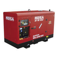 Mosa YANMAR GE 35 YSX Bedienungs- Und Wartungshandbuch