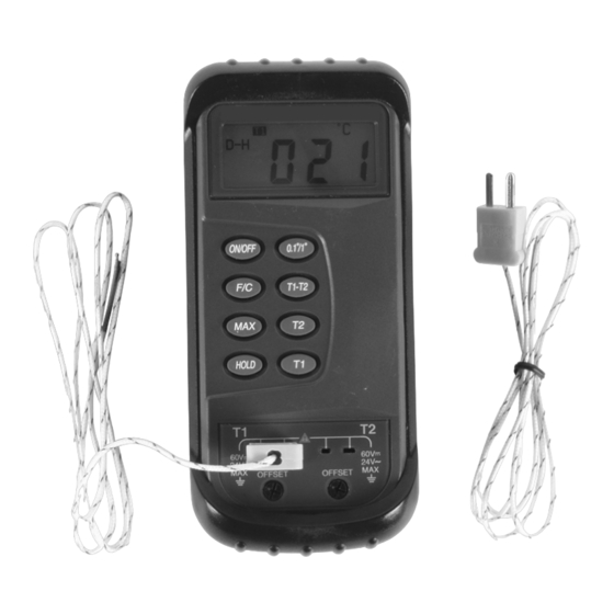 Velleman DVM1322 Betriebsanleitung