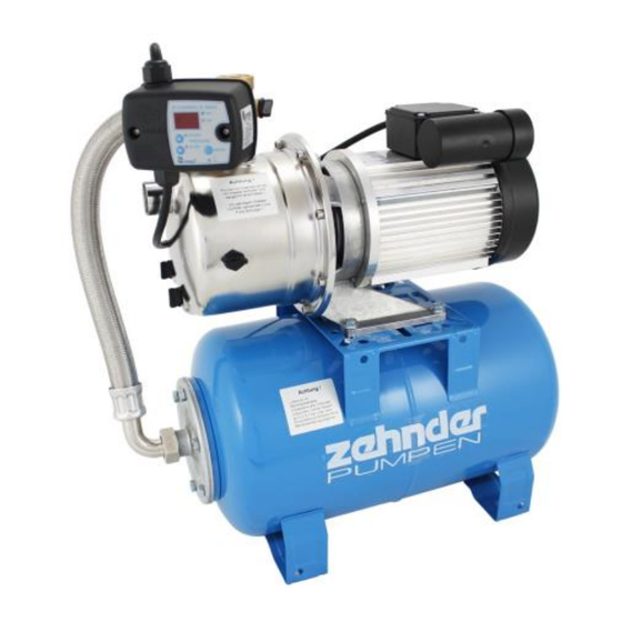 Zehnder MP 350 Betriebsanleitung