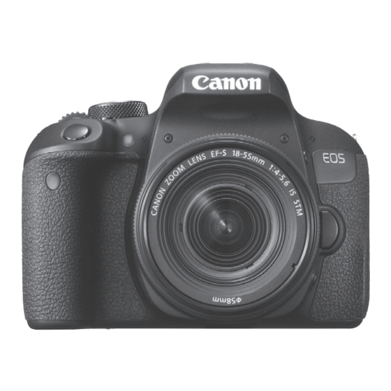 Canon EOS 800 D Handbücher