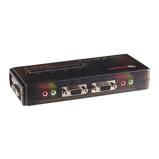 Avocent SwitchView 100 Schnellinstallationsanleitung