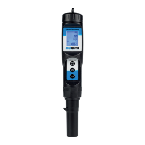 AquaMaster Tools pH Temp meter P50 Pro Benutzerhandbuch