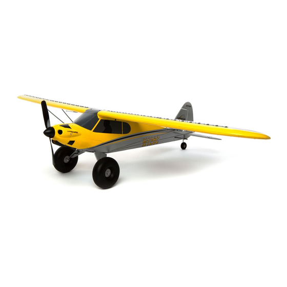 HobbyZone Carbon Cub S+ Schnellstartanleitung